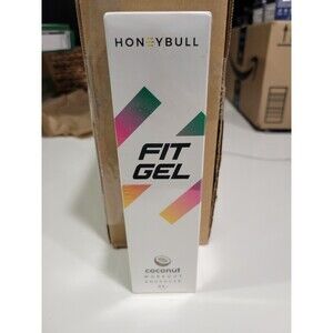 HoneyBull Fit Gel - Coconut Workout Enhancer - 7.7 oz - exp. 9/24/25